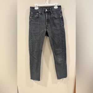 Women’s Levi's 501 Skinny Jeans - W24 L28